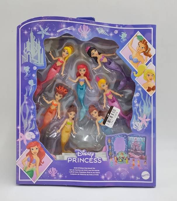 Disney Princess Ariel & Sisters Storybook Set SEE DETAILS