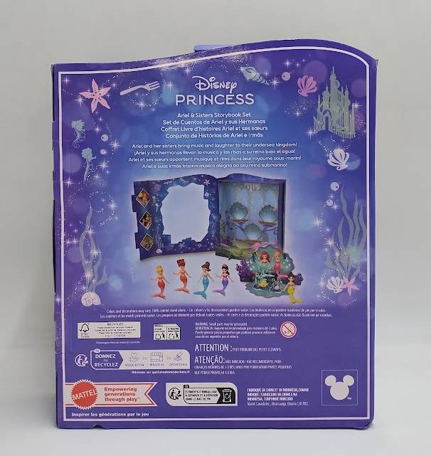 Disney Princess Ariel & Sisters Storybook Set SEE DETAILS
