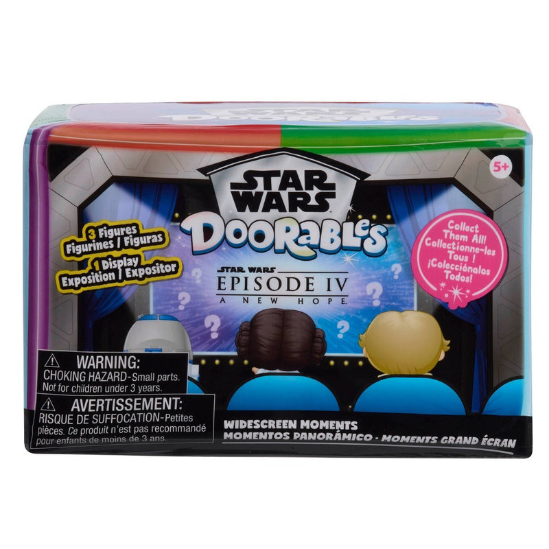LOT OF 2!!!! Star Wars Doorables Widescreen Moments -Episode IV