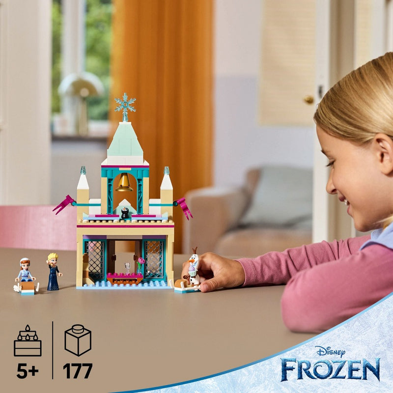 LEGO Disney Frozen Arendelle Frozen Castle Building Toy with Princess Anna & Elsa 43265