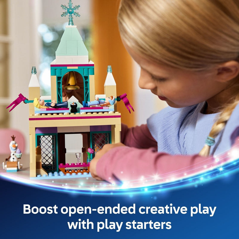 LEGO Disney Frozen Arendelle Frozen Castle Building Toy with Princess Anna & Elsa 43265
