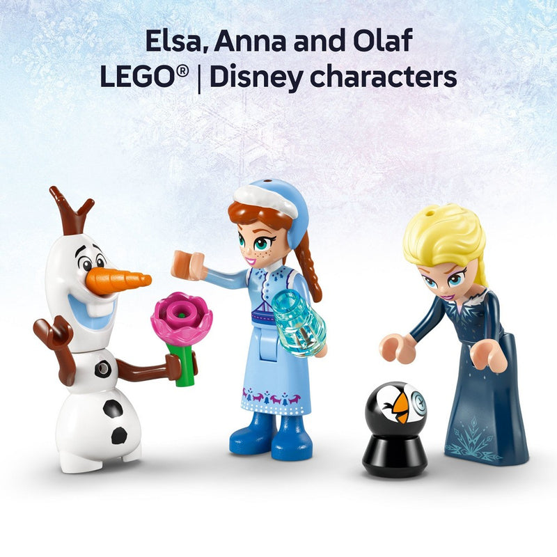 LEGO Disney Frozen Arendelle Frozen Castle Building Toy with Princess Anna & Elsa 43265