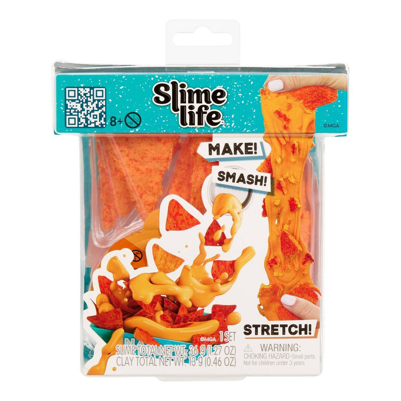 Slime Life Nachos DIY Slime Kit - Unboxing Ingredients to Make,Smash and Stretch Your Food