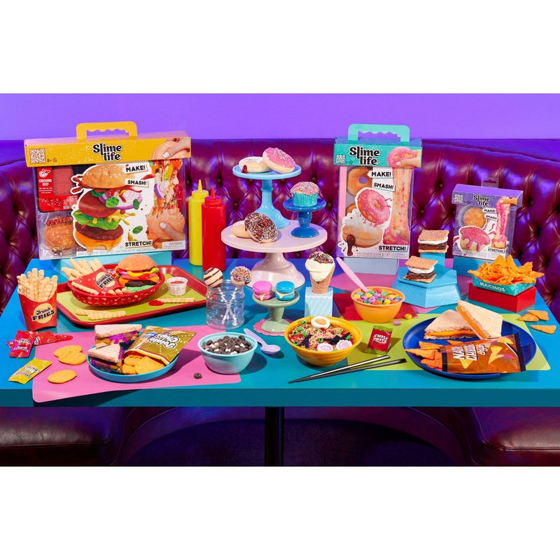 Slime Life Nachos DIY Slime Kit - Unboxing Ingredients to Make,Smash and Stretch Your Food