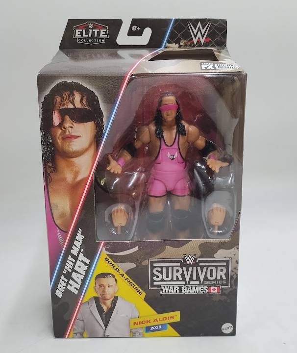 WWE Elite Collection Premium Live Event Bret "Hitman" Hart SEE DETAILS
