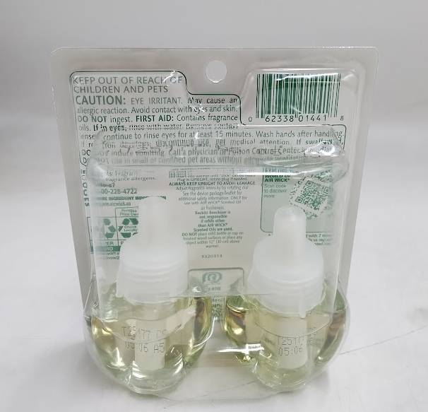 Air Wick Vibrant Scented Oil Air Freshener Refills - Warm Cashmere & Sandalwood - 1.34 fl oz/2pk