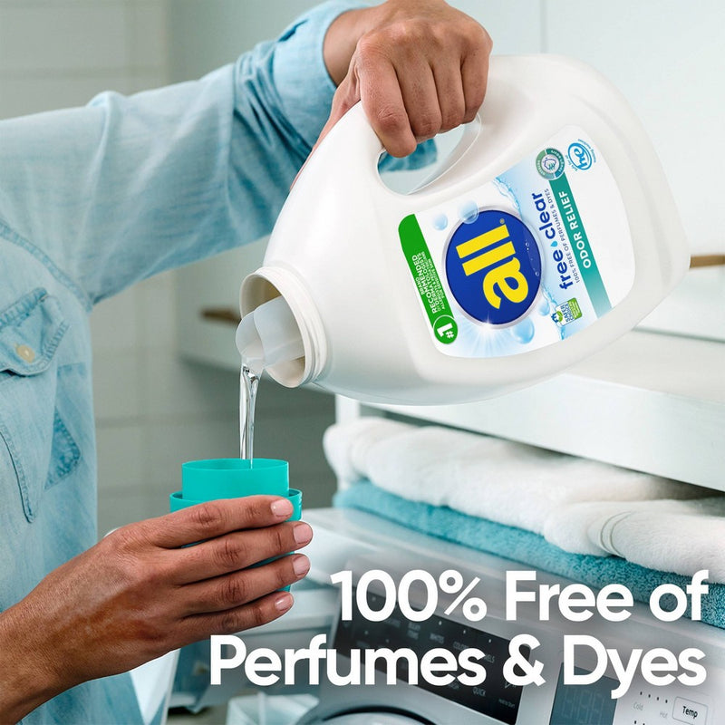 All Ultra Free Clear Odor Relief HE Liquid Laundry Detergent 79 Loads - 118 fl oz
