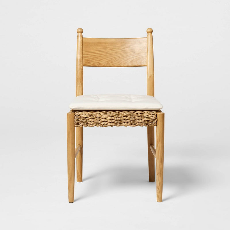 2pk Cardamine Wooden Dining Chairs Natural - Threshold designed with Studio McGee (LOCAL PICKUP ONLY)