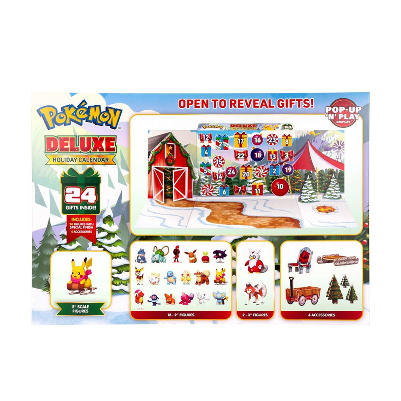 Pokemon Battle Figure Multipack Deluxe Holiday Calendar 2025