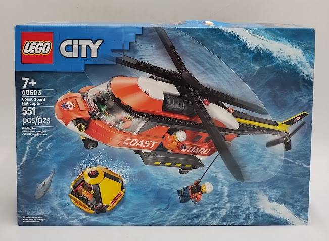 LEGO City Coast Guard Helicopter Toy for Kids 60503 SEE DETAILS