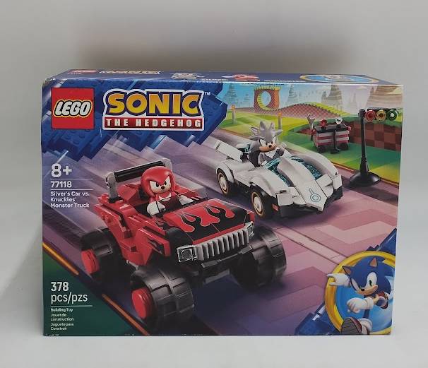 LEGO Sonic Hedgehog Silver's Car vs. Knuckles' Monster Truck 77118 SEE DETAILS