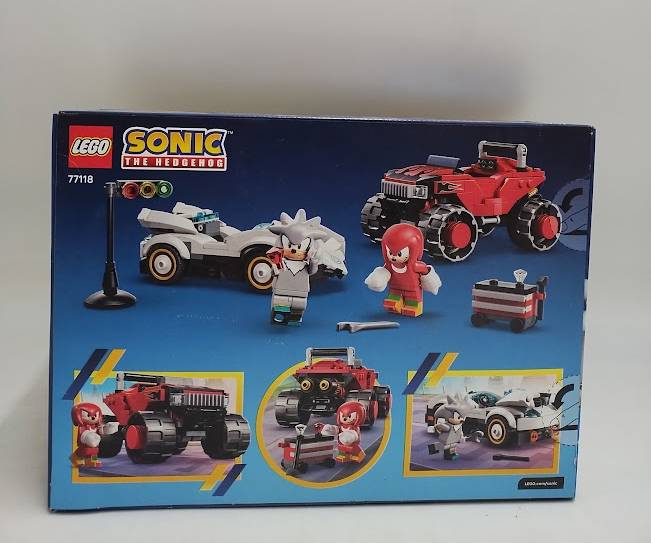 LEGO Sonic Hedgehog Silver's Car vs. Knuckles' Monster Truck 77118 SEE DETAILS