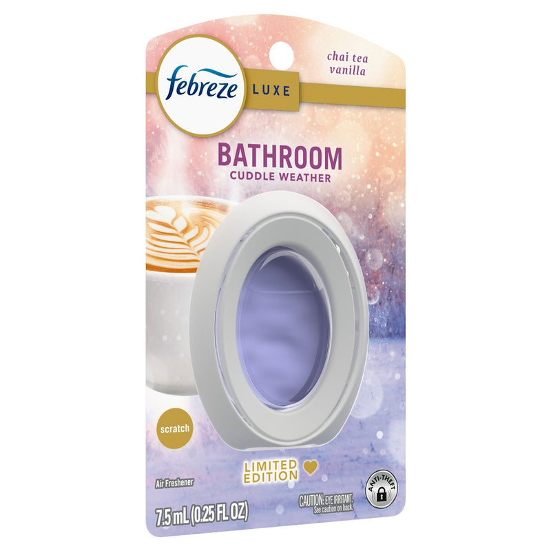 Febreze Luxe Bathroom Air Freshener - Cuddle Weather - 0.25 fl oz