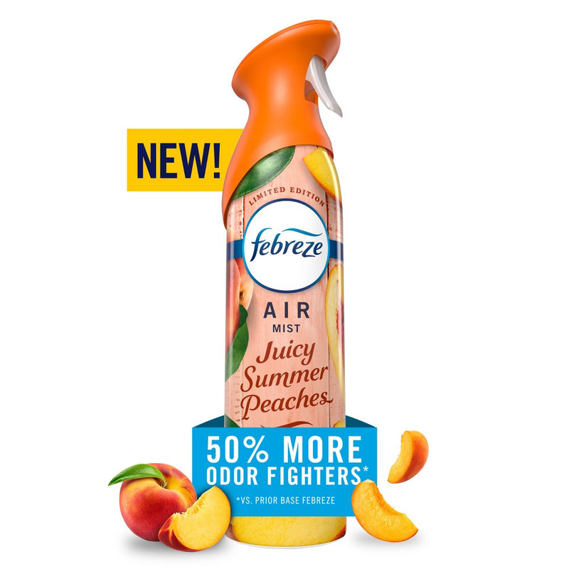 Febreze Odor-Fighting Air Freshener Juicy Summer Peaches