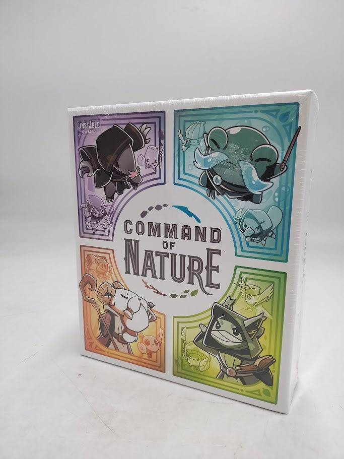 Command Of Nature Base Game: TeeTurtle Creative Thinking Role Playing 2-4 Players Board Game