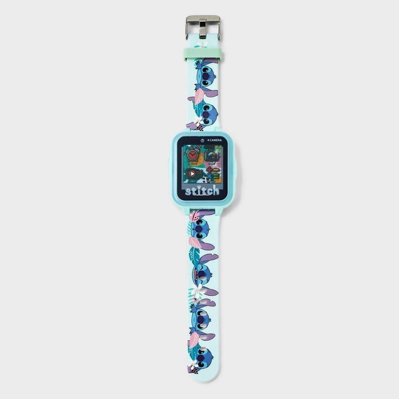 Girls' Stitch Light Up Interactive Watch - Blue