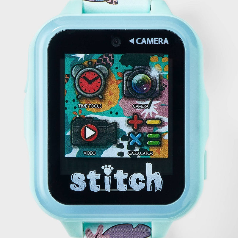 Girls' Stitch Light Up Interactive Watch - Blue