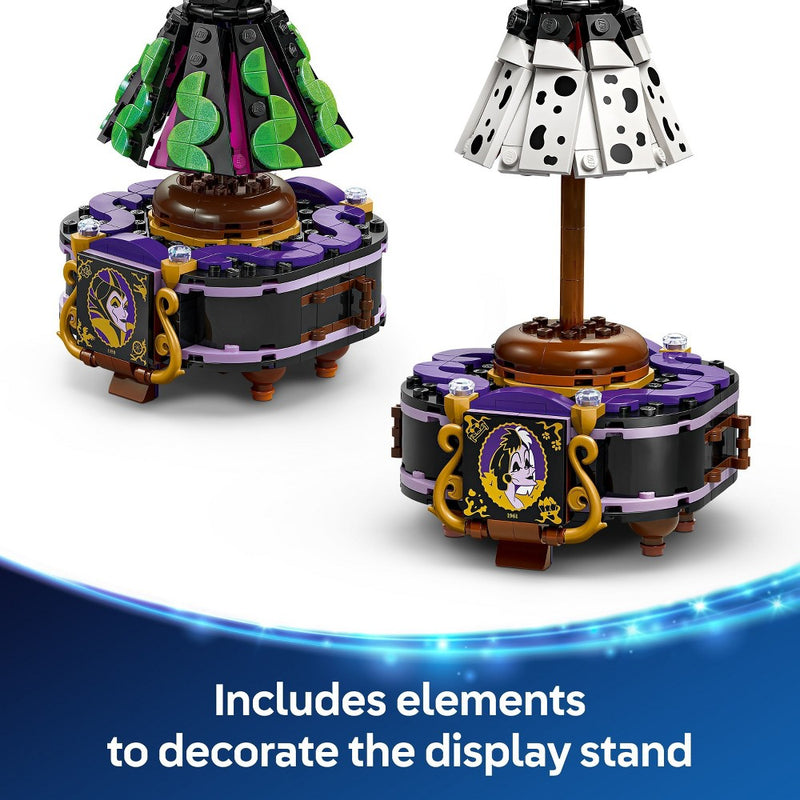 LEGO Disney Villains Maleficent's and Cruella De Vil's Dresses 43262