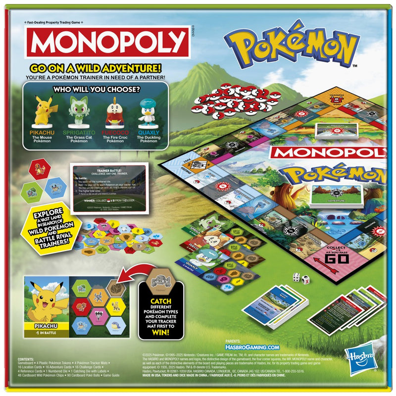 Monopoly Pokemon Board Game
