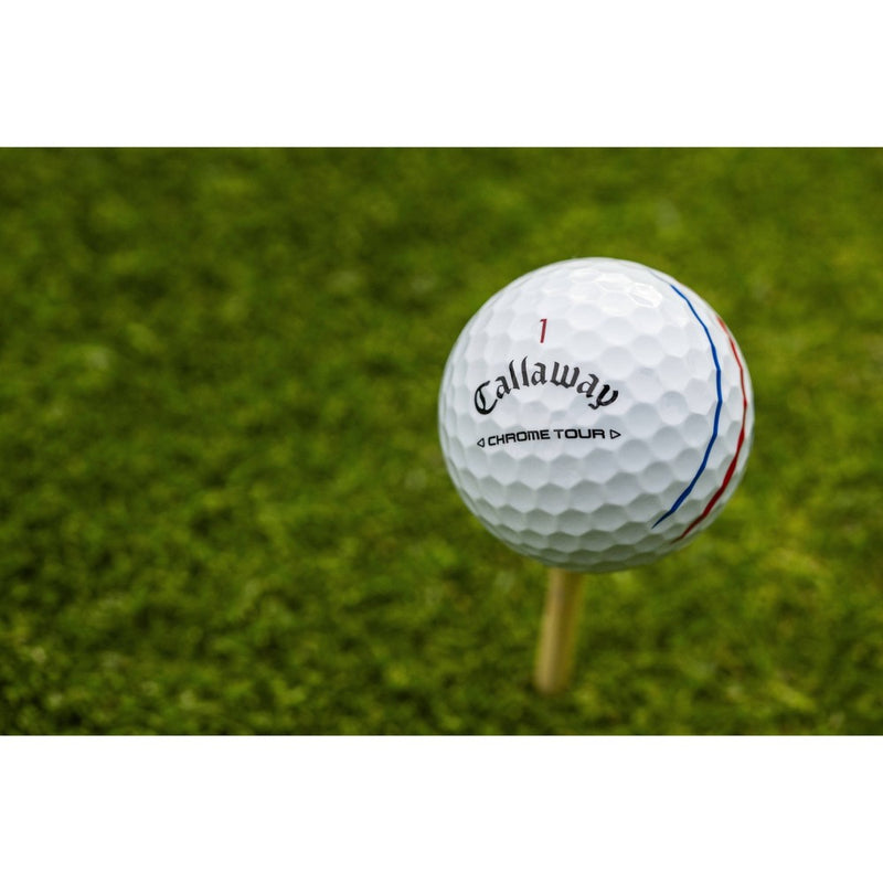Callaway Chrome Tour Triple Track 24 Golf Balls - 12pk White