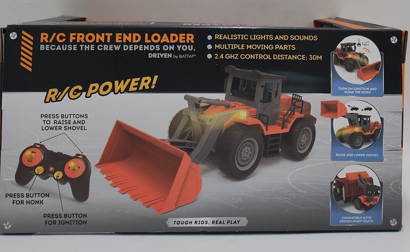 DRIVEN – Medium Toy Construction Truck with Remote Control – SEE DETAILS