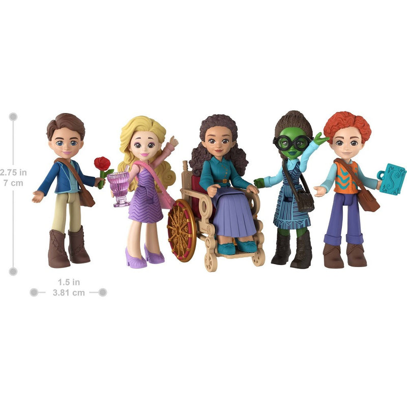 Universal Pictures' Wicked Students of Shiz 5 Small Doll Multipack, Inspired by the Movie
