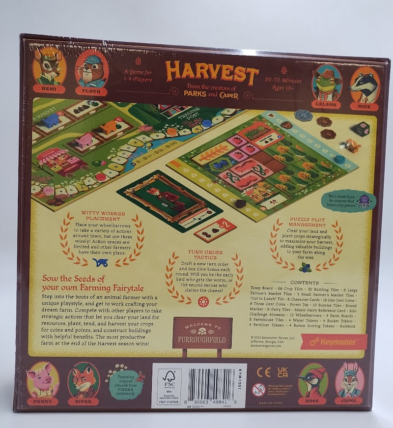 Keymaster Games Harvest Board Game