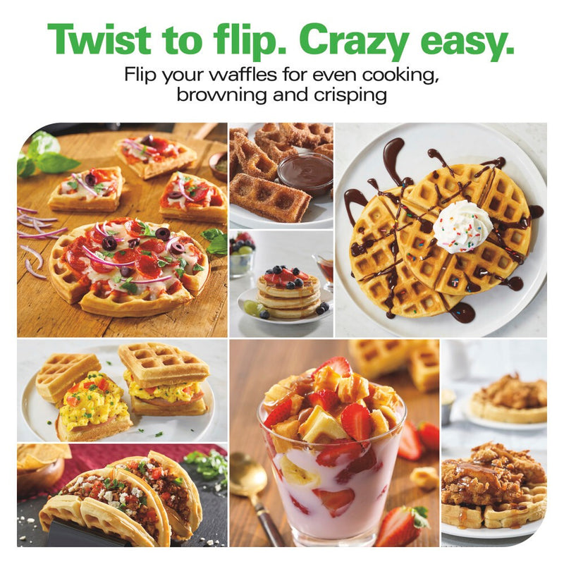 Kitchen Collection By Hamilton Beach Flip Waffle Maker 26103KC