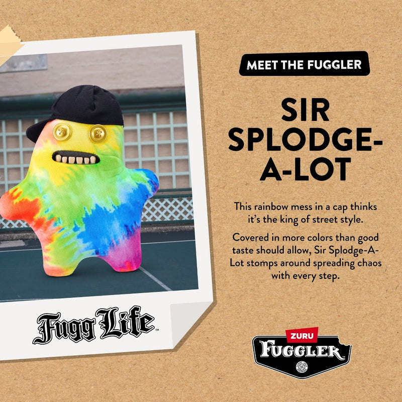 Fuggler 9" Fugg Life Sir Splodge A Lot Stuffed Animal