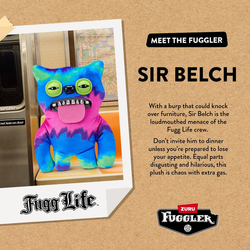 Fuggler 9" Fugg Life Sir Belch Stuffed Animal