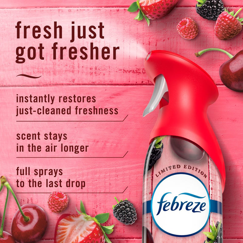 Febreze Air Mist Air Freshener - Cherries & Berries - 1ct