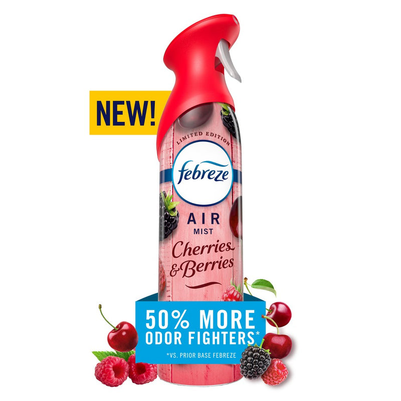 Febreze Air Mist Air Freshener - Cherries & Berries - 1ct