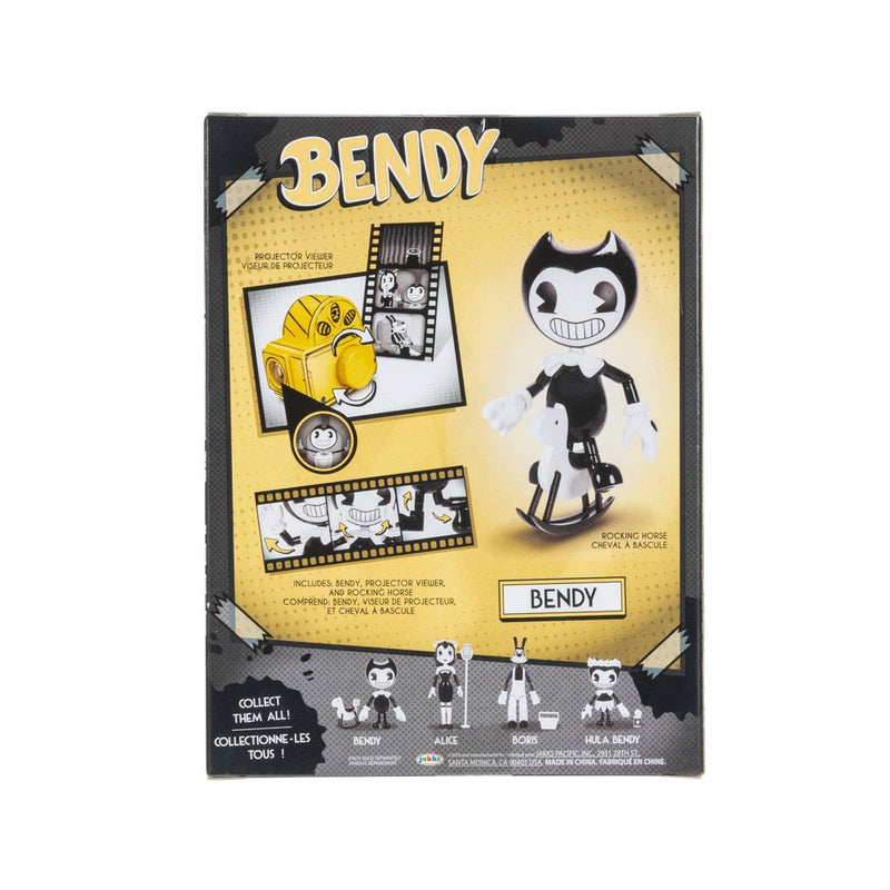 Bendy and the Ink Machine Bendy with Rocking Horse and Projector Wave 3 Action Figure