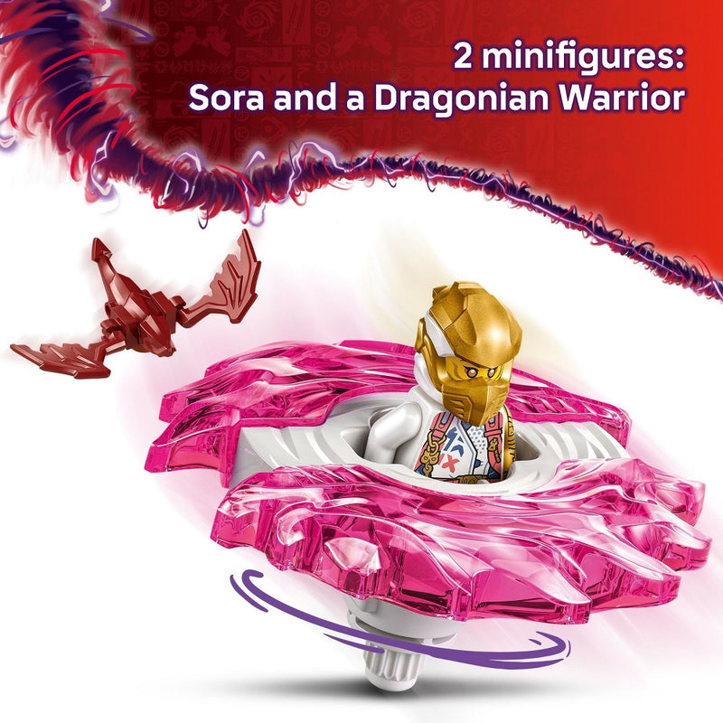 LEGO NINJAGO Sora's Dragon Spinjitzu Spinner Building Toy 71824