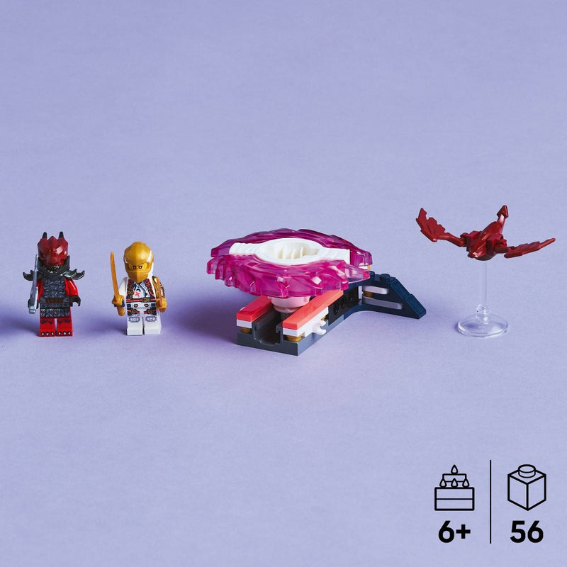 LEGO NINJAGO Sora's Dragon Spinjitzu Spinner Building Toy 71824