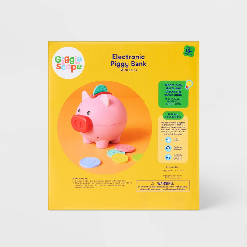Electronic Piggy Bank from Gigglescape