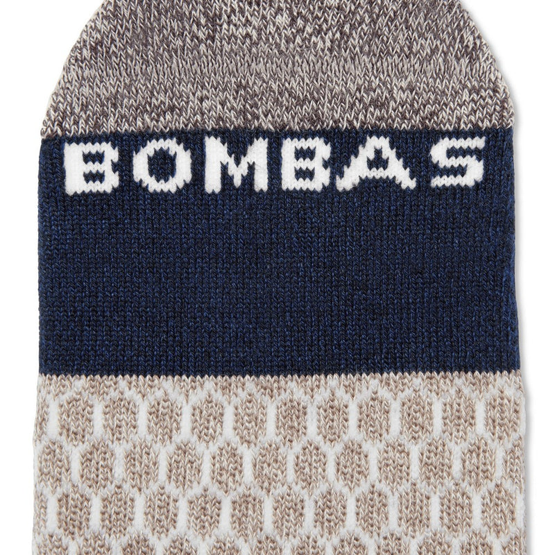 Bombas Men's Tri-Block Ankle Socks - Navy 6-12