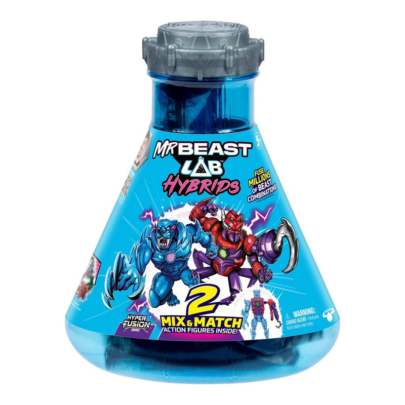 MrBeast Lab Hybrids Action Figure 2-pack - Hyper Fusion Series Pack 1