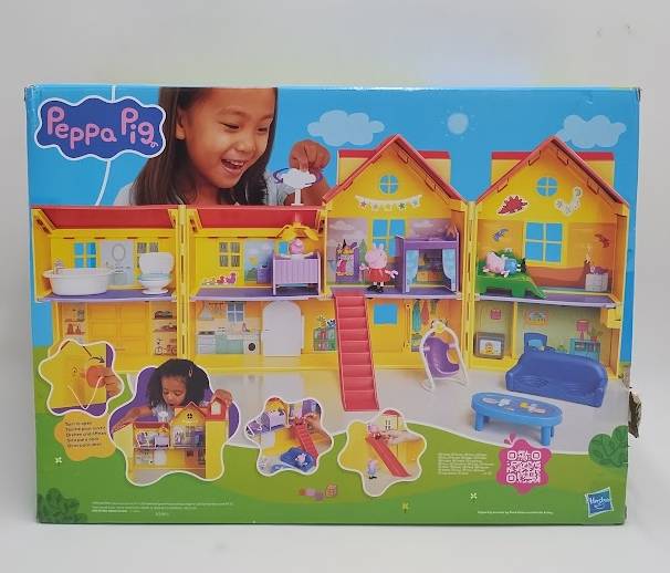 Peppa Pig Big Fold Out House Mini Figure SEE DETAILS