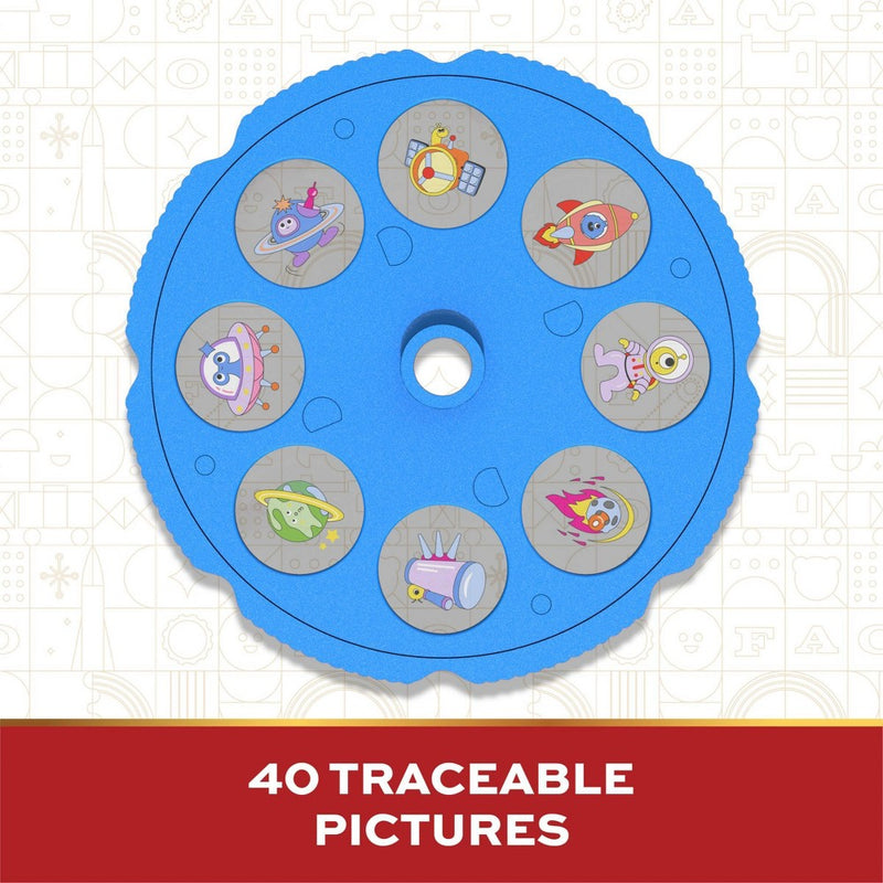 FAO Schwarz Art Tracing Projector 34pc Set