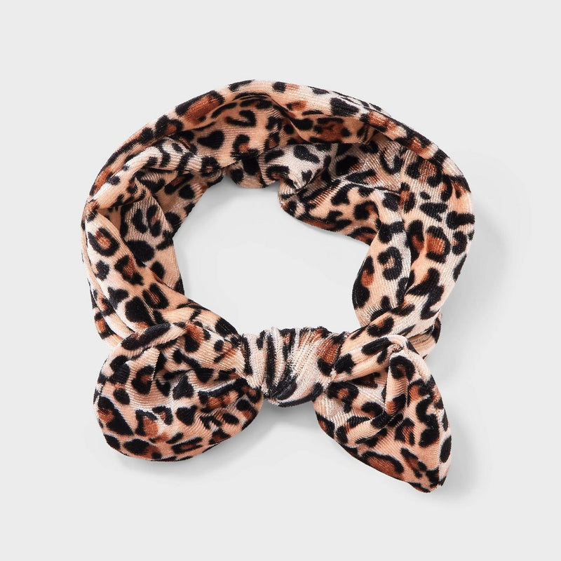 Toddler Girls' Leopard Headband & Sunglasses Set - Cat & Jack Light Brown