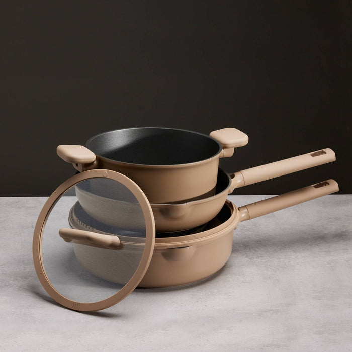 Carote 21pc Nonstick Cookware Set Taupe (LOCAL PICKUP ONLY)