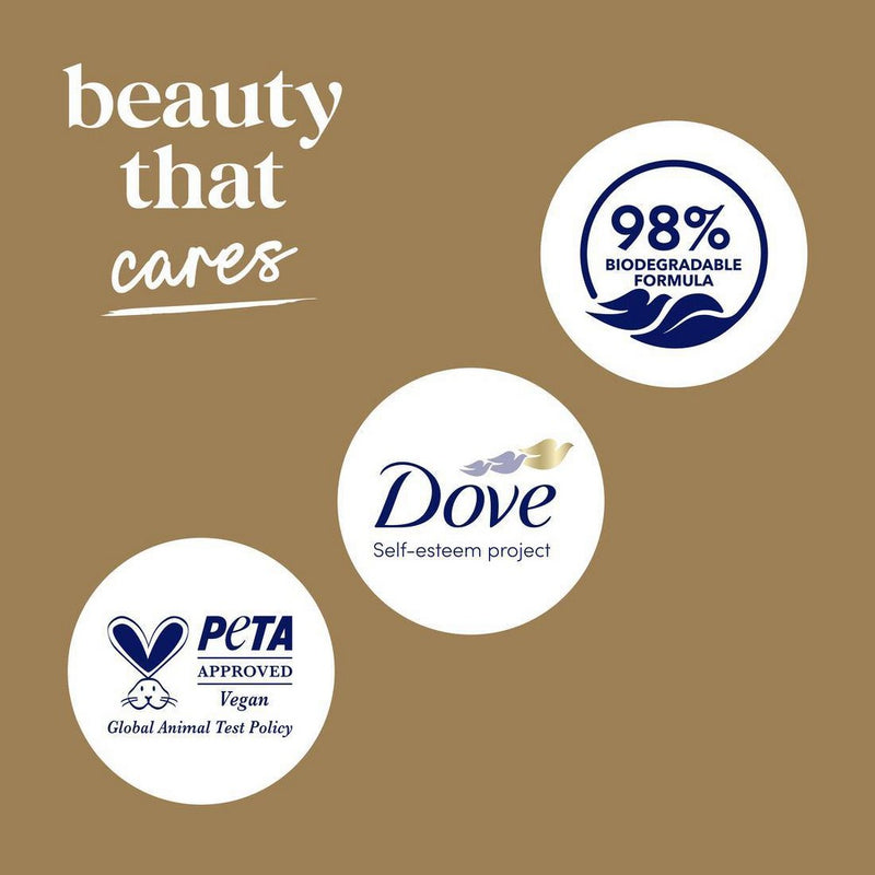 Dove Beauty Indulge 24-Hour Lotion-Soft Skin Body Wash - Warm Vanilla Sweet Cream - 20 fl oz