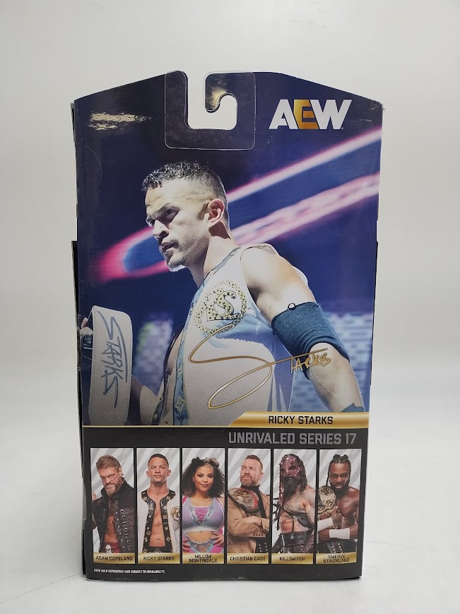All Elite Wrestling Ricky Starks Unrivaled Action Figure SEE DETAILS