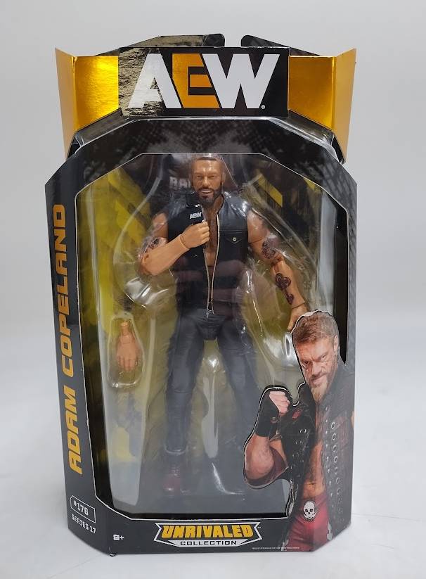 All Elite Wrestling Adam Copeland Unrivaled Action Figure SEE DETAILS