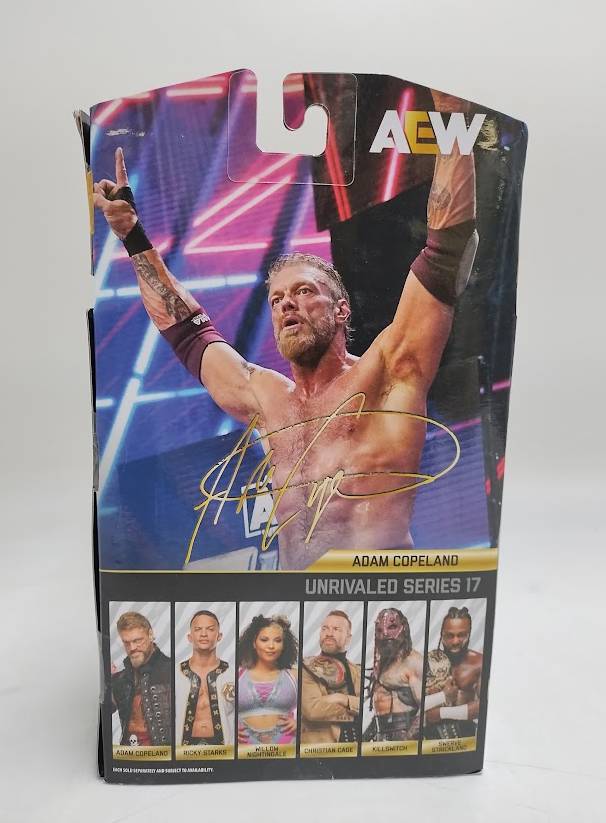 All Elite Wrestling Adam Copeland Unrivaled Action Figure SEE DETAILS