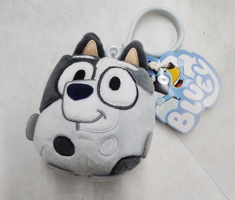 Bluey Mini Plush with Clip - MUFFIN