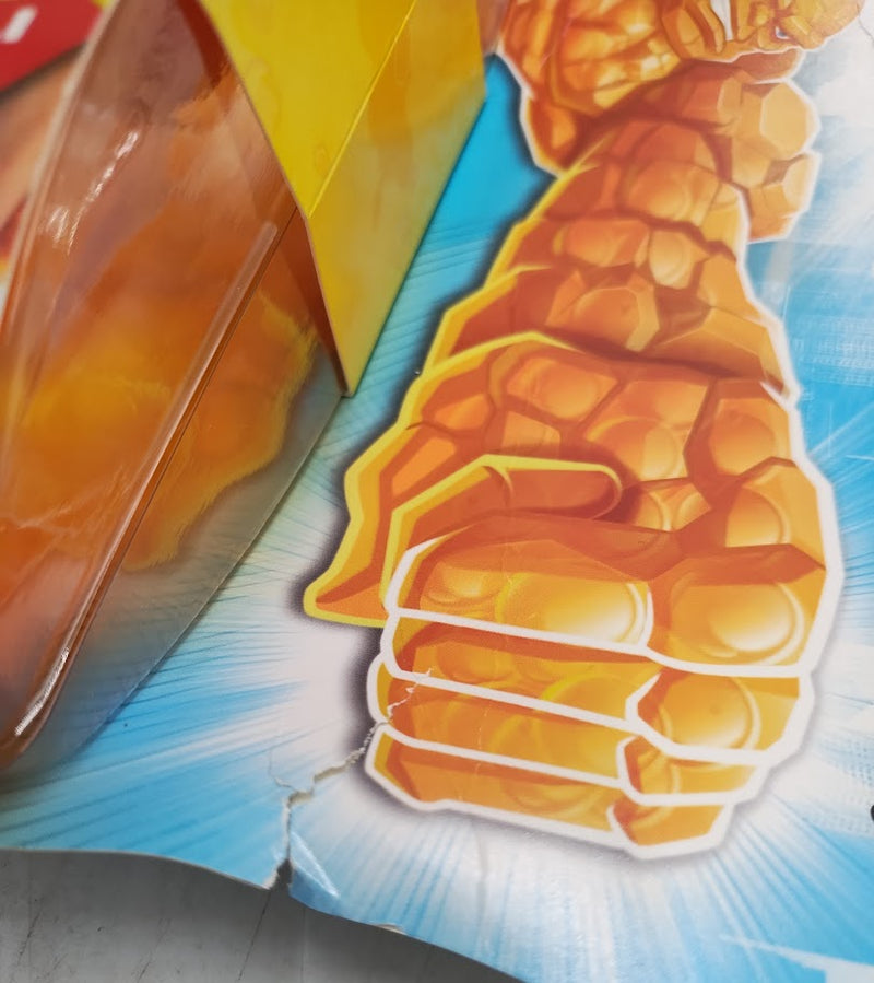 Fantastic 4 Heroes of Goo Jit Zu The Thing Stretchy Figure SEE DETAILS