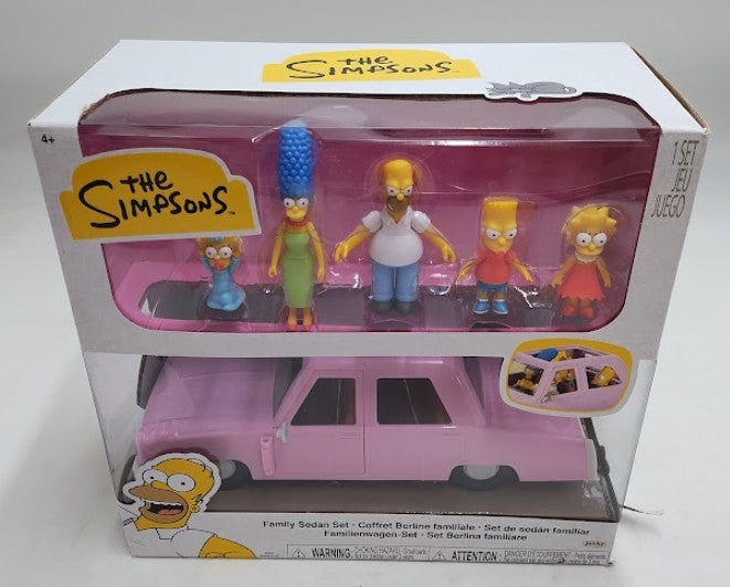 The Simpsons 2.5 " Simpson Family with Sedan (Target Exclusive) SEE DETAILS