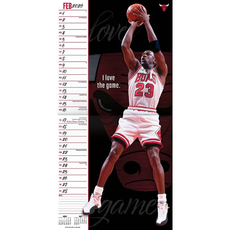 DateWorks 12"x12" 2026 Michael Jordan Wall Calendar